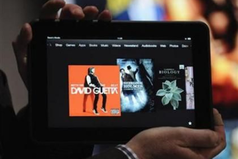 Amazon's Kindle Fire with Texas Instruments chip