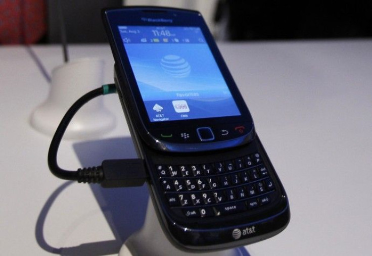The new BlackBerry Torch 9800 smartphone 