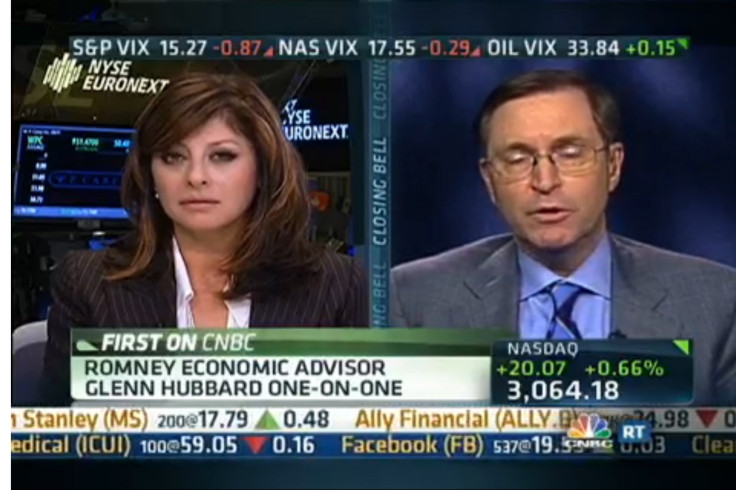 Economist Glenn Hubbard on CNBC