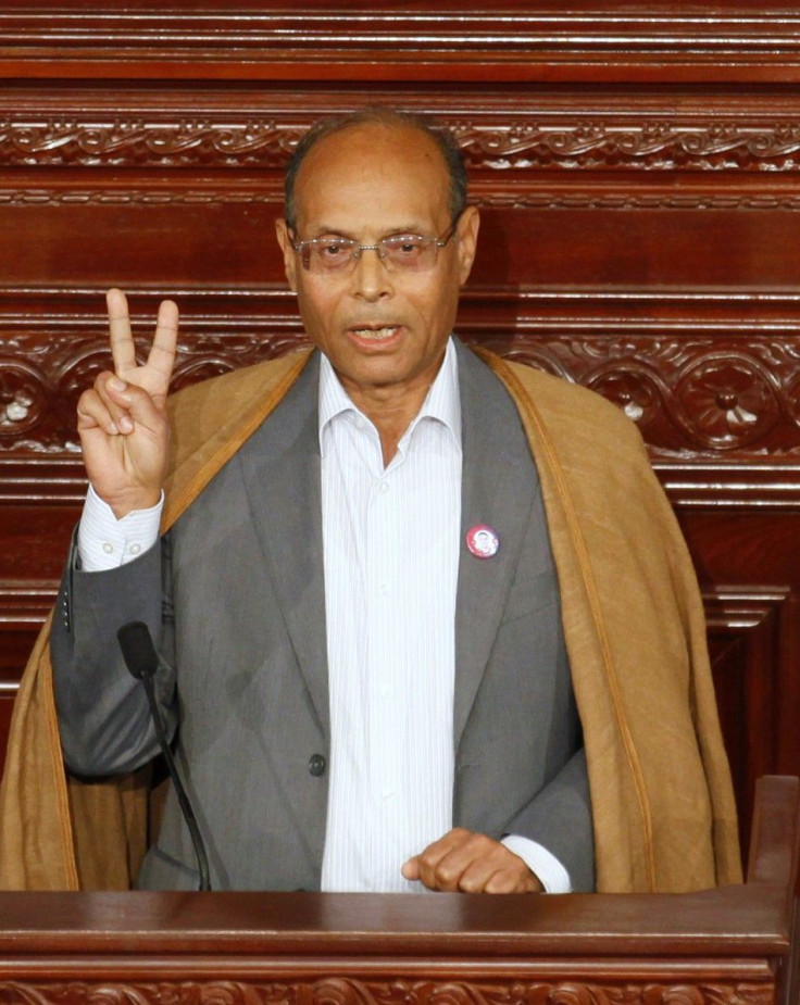 Tunisia President Moncef Marzouki