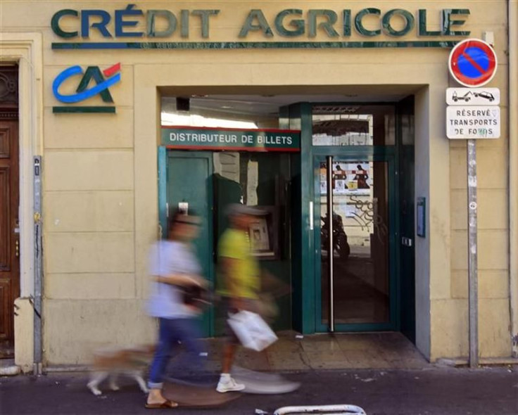 A branch of French bank Crédit Agricole in Marseille