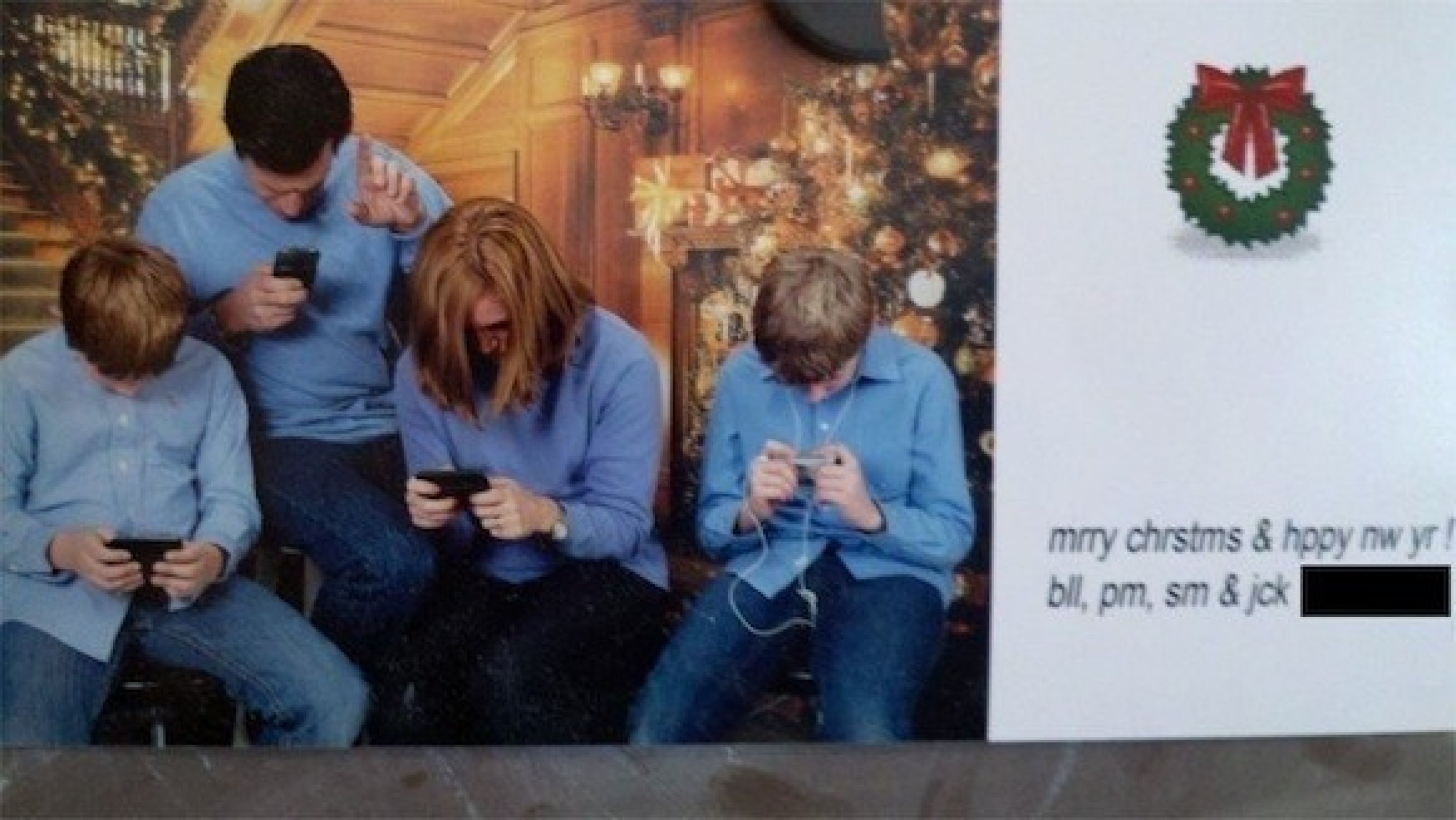 awkward christmas cards