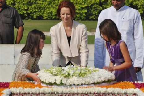 Julia Gillard in India