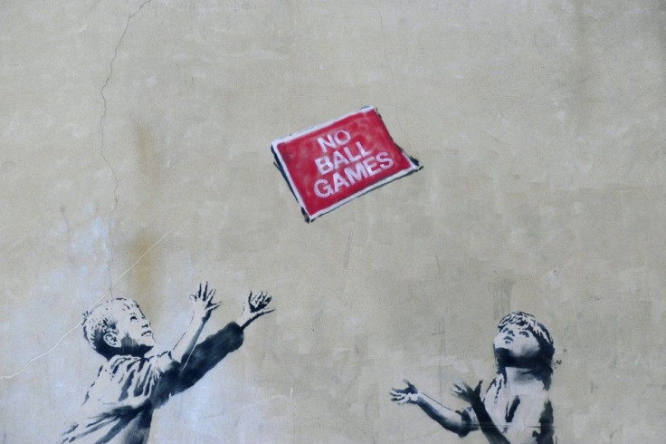 Banksy No Ball Games