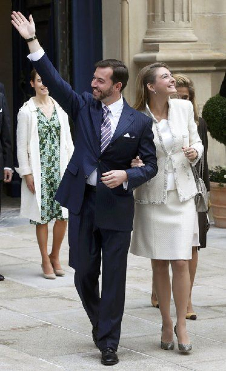 Crown Prince Guillaume And Countess Stephanie De Lannoy