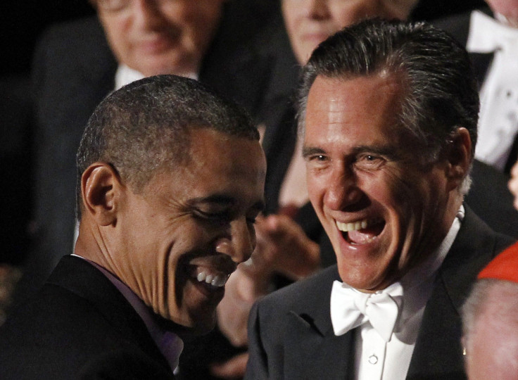 Barack Obama And Mitt Romney