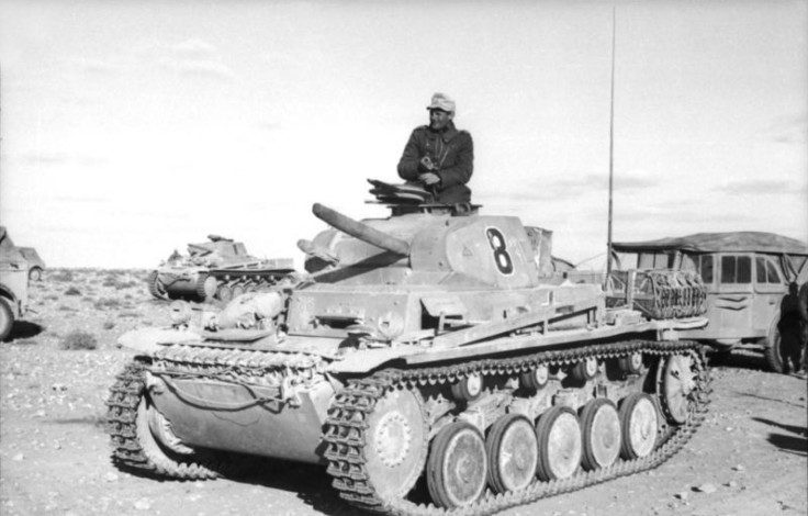 German Panzer at El Alamein