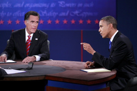 Obama And Romney At Third Presidential Debate