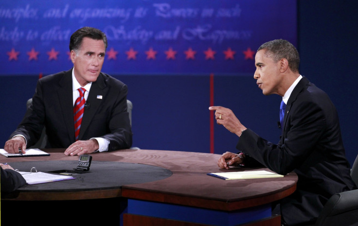 Obama And Romney At Third Presidential Debate