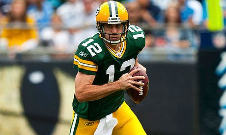 Aaron Rodgers and the Packers are the biggest favorites in Week 8.