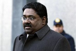 Raj Rajaratnam, the principal in the $21 million Galleon Group hedge-fund insider trading case, leaves at Manhattan Federal Court for a bail hearing on conspiracy and securities fraud charges in New York