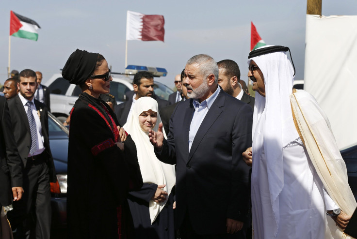 Emir of Qatar in Gaza