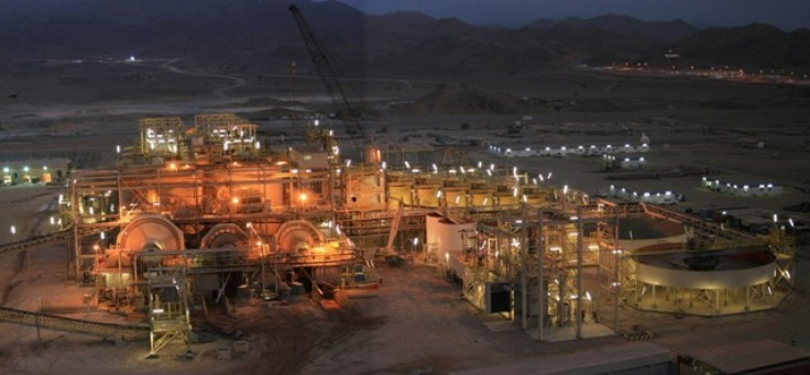 Egyptian gold processing facility
