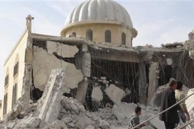 Destroyed Syrian Mosque