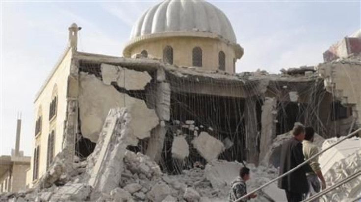 Destroyed Syrian Mosque