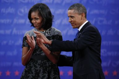 U.S. First Lady Michelle Obama And President Barack Obama