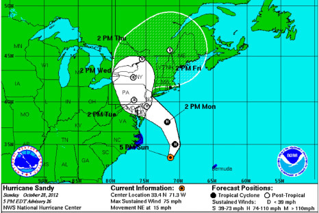 Hurricane Sandy-Track-12.10.28-1700