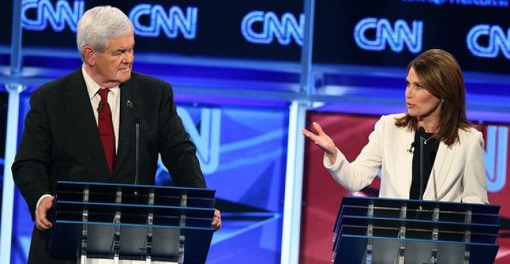 Bachmann Goes After Gingrich