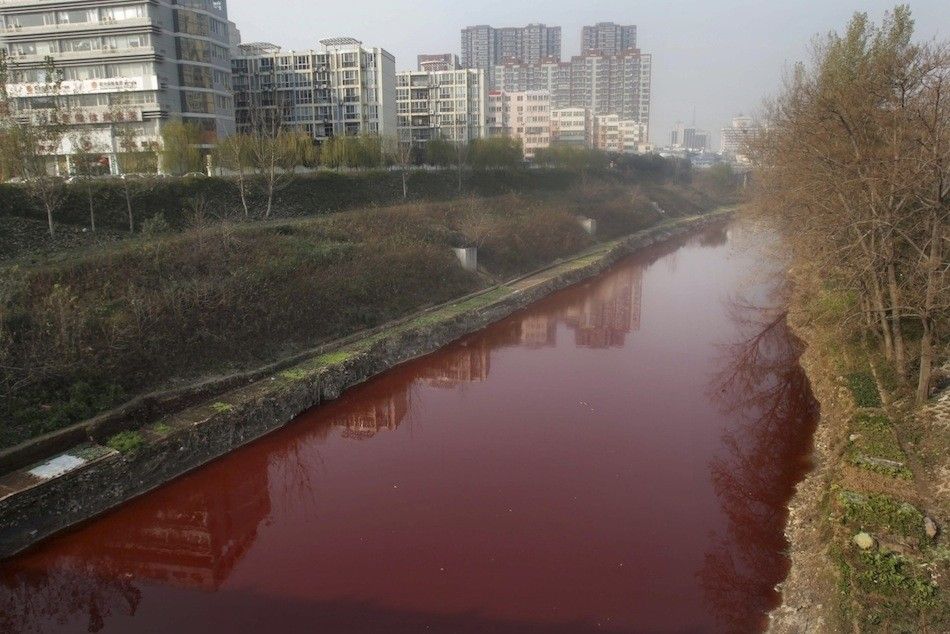 Jian River goes Red
