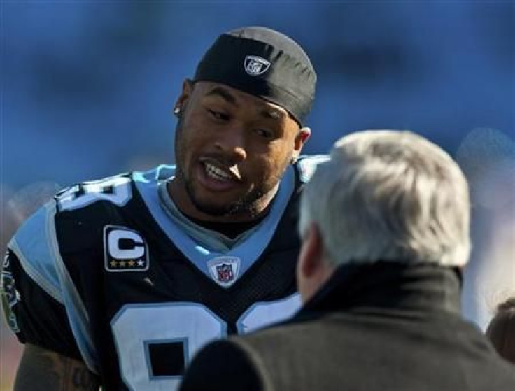 Steve Smith has been with the Panthers for 12 seasons.