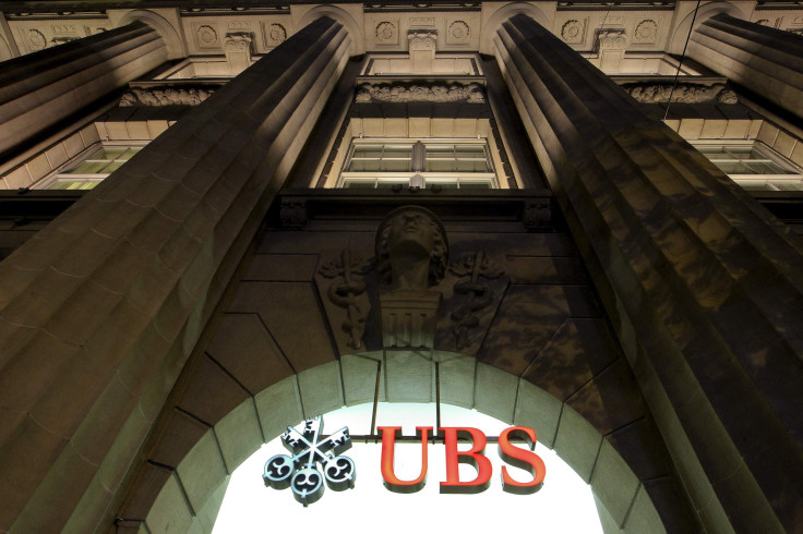 Logo of Swiss bank UBS.