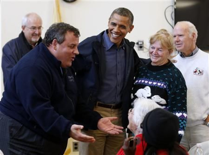 President Obama and Gov. Chris Christie