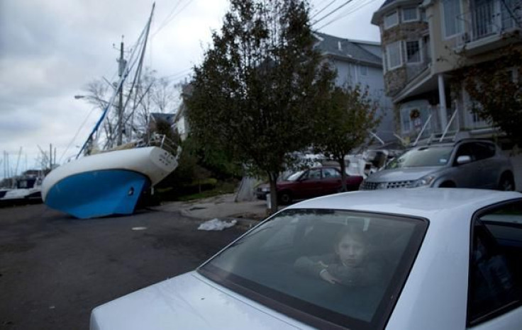 Sandy 1 Nov 2012 Great Kills NY girl yacht 2