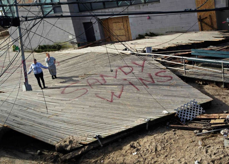 Hurricane Sandy: Rockaway Scene