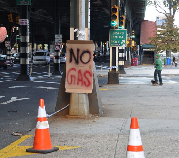Hurricane Sandy Gas Shortage Slideshow