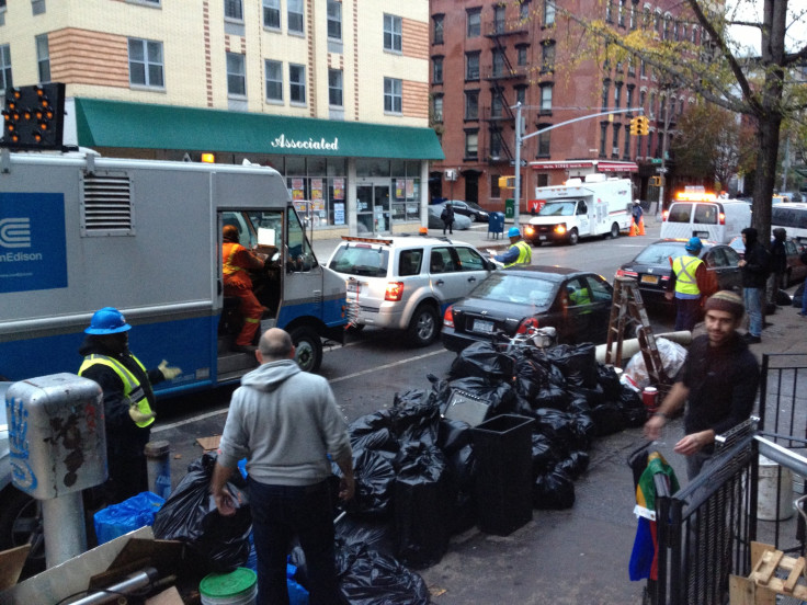 Hurricane Sandy Recovery Begins