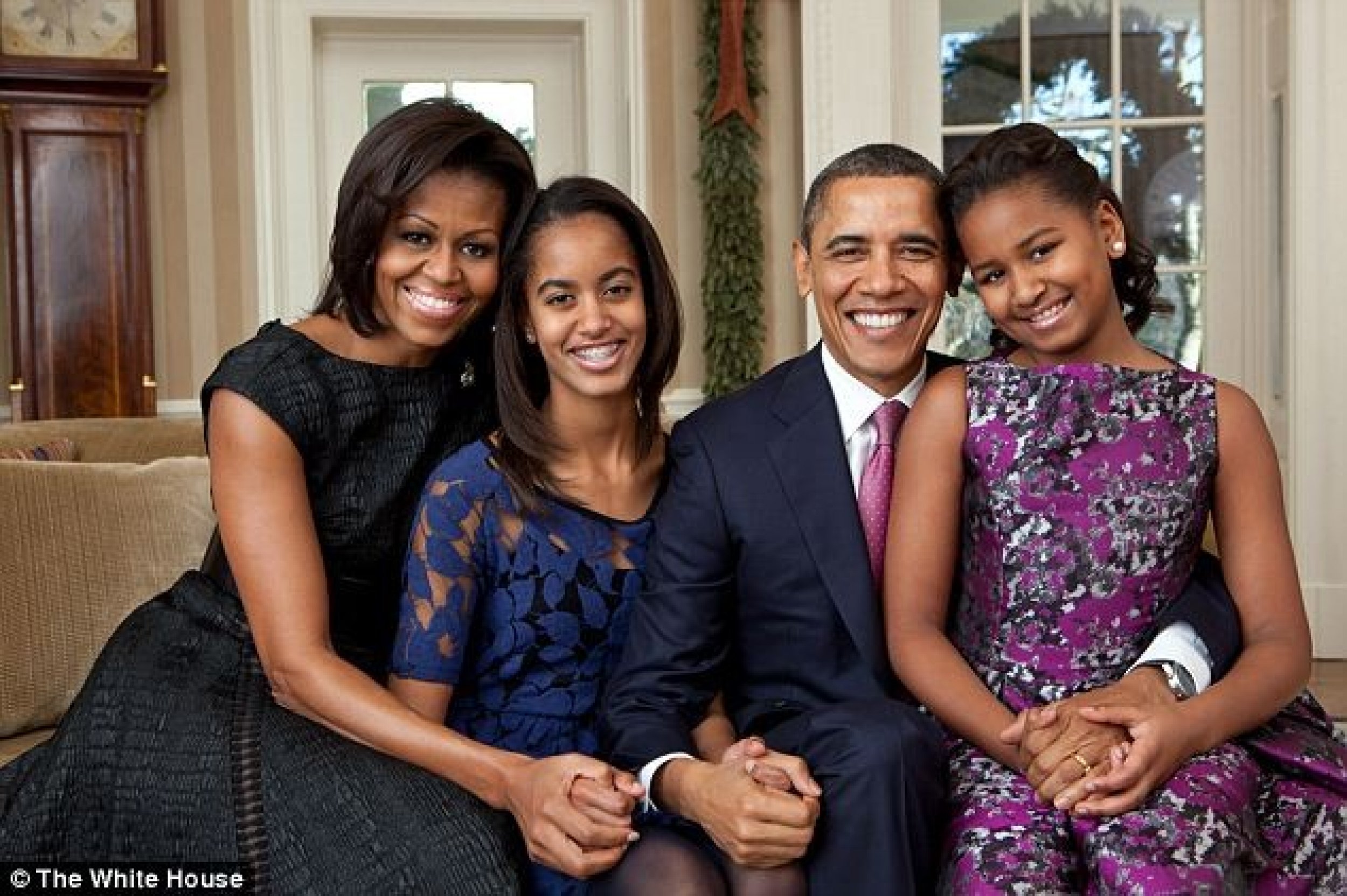 Obama Christmas Portrait, 2011
