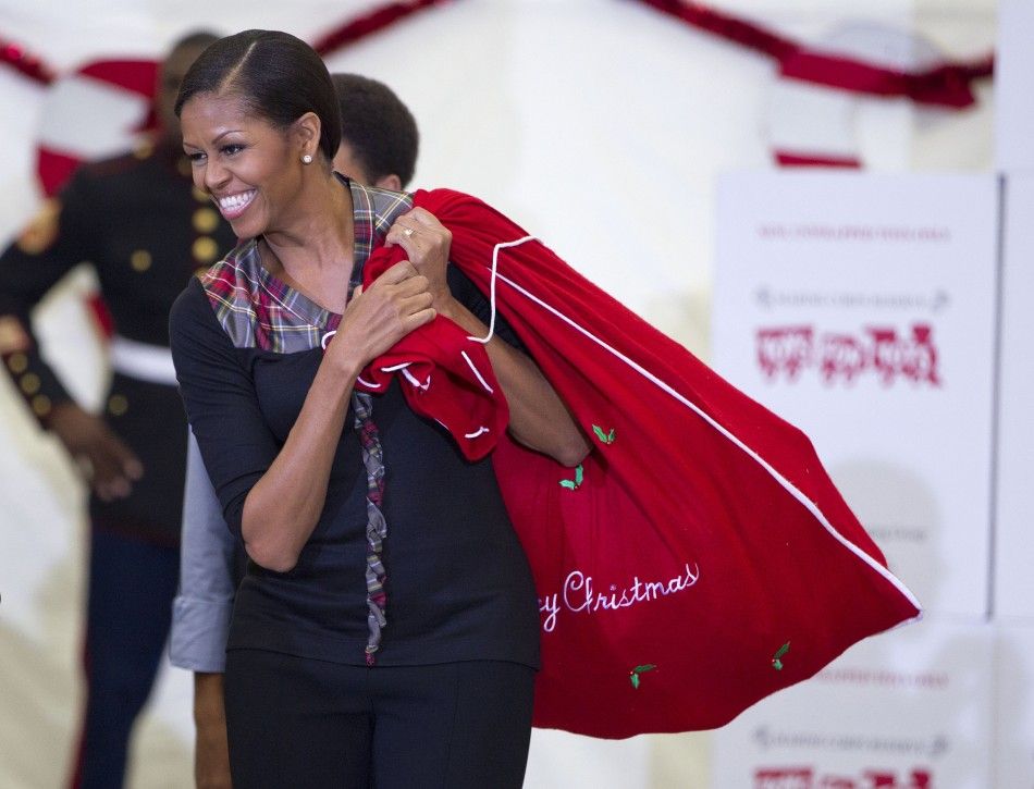 Michele Obama Donates 800 Toys and Gifts