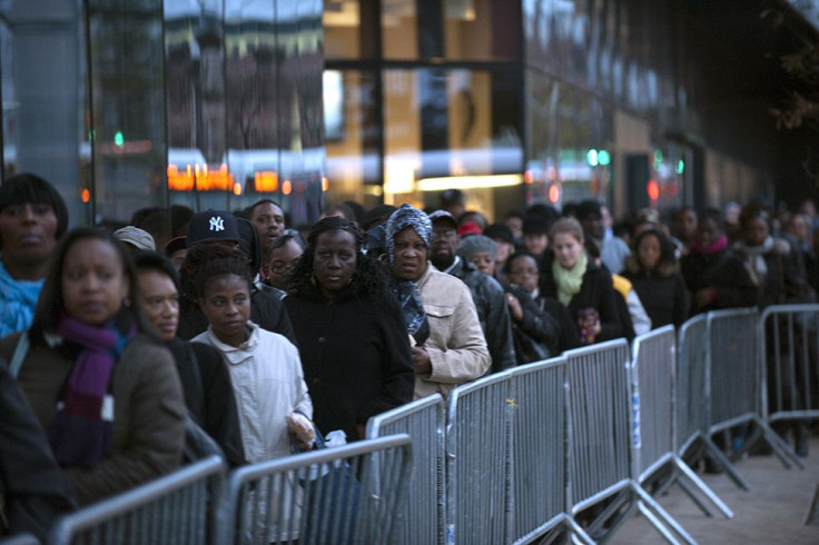 Sandy Aftermath Manhattan Commuters