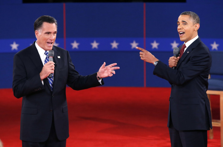 Mitt Romney And Barack Obama