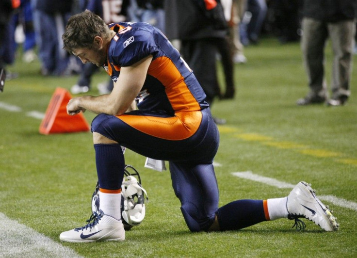 Tim Tebow led the Broncos to the playoffs in his first season as the starter in Denver.