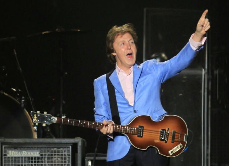 Former Beatle Paul McCartney