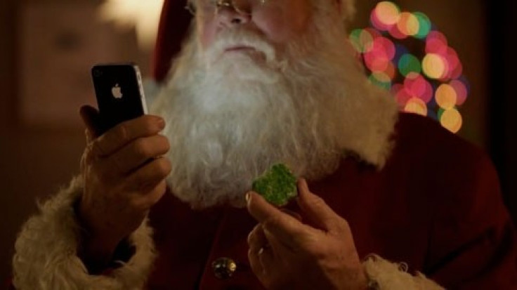 Santa using Siri