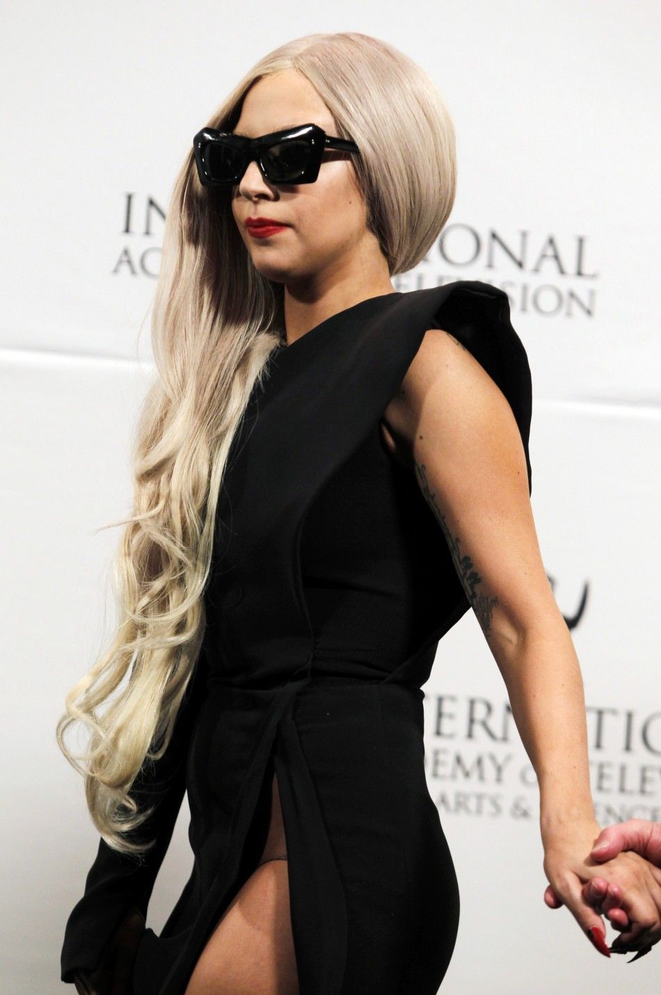 Singer Lady Gaga at International Emmy Awards