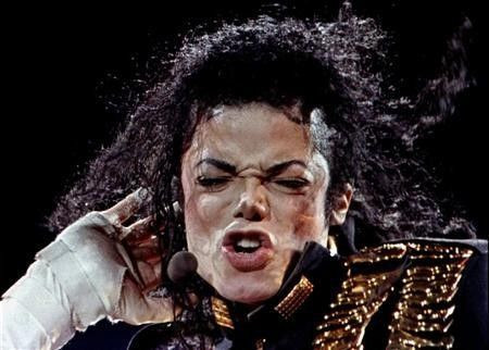 Pop superstar Michael Jackson performs in the second day of his "Dangerous World Tour" in Bangkok on August 27 after two days of postponement because of dehydration