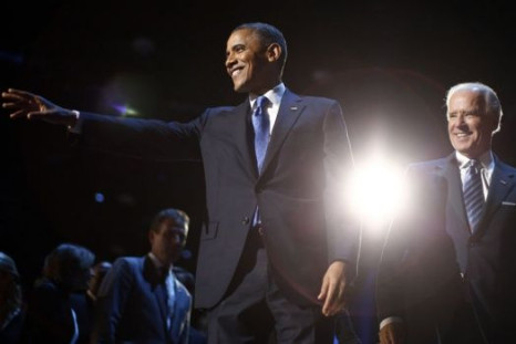 Obama Biden Nov 7 2012 victory