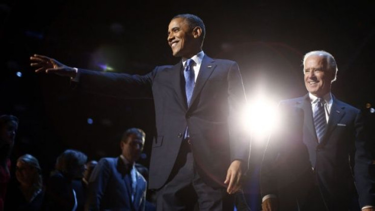 Obama Biden Nov 7 2012 victory