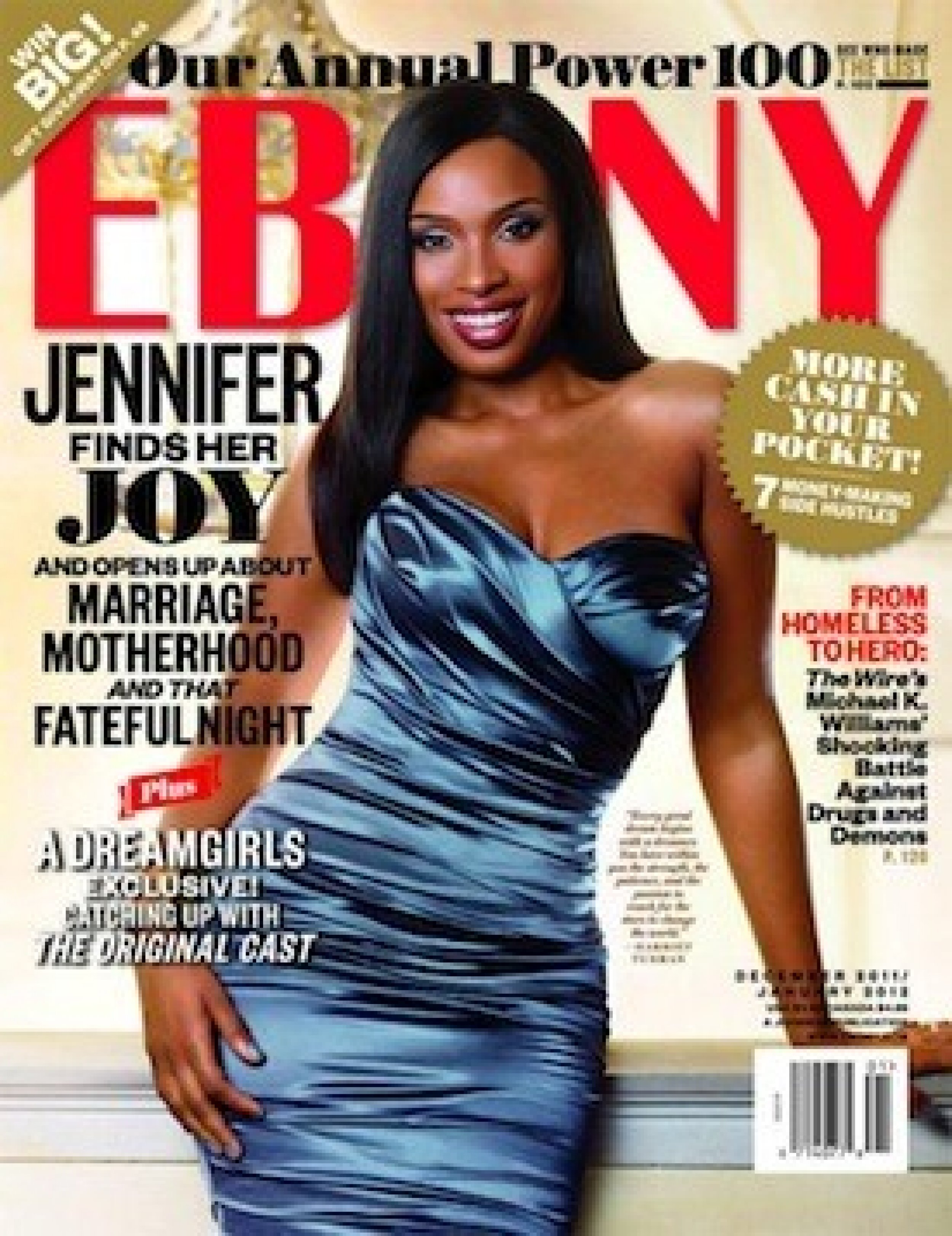 Jennifer Hudson on the cover of Ebony 