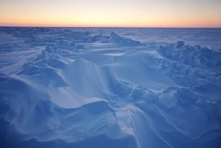 Ice enclosed Ocean