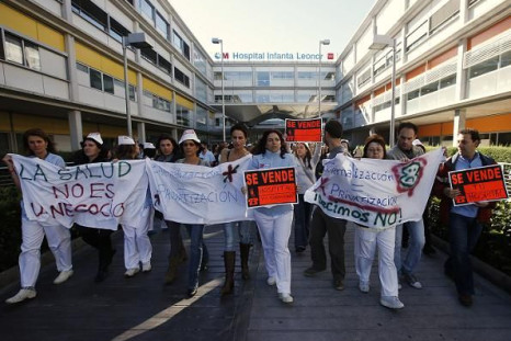 Spain protest hospital Nov 2012 2