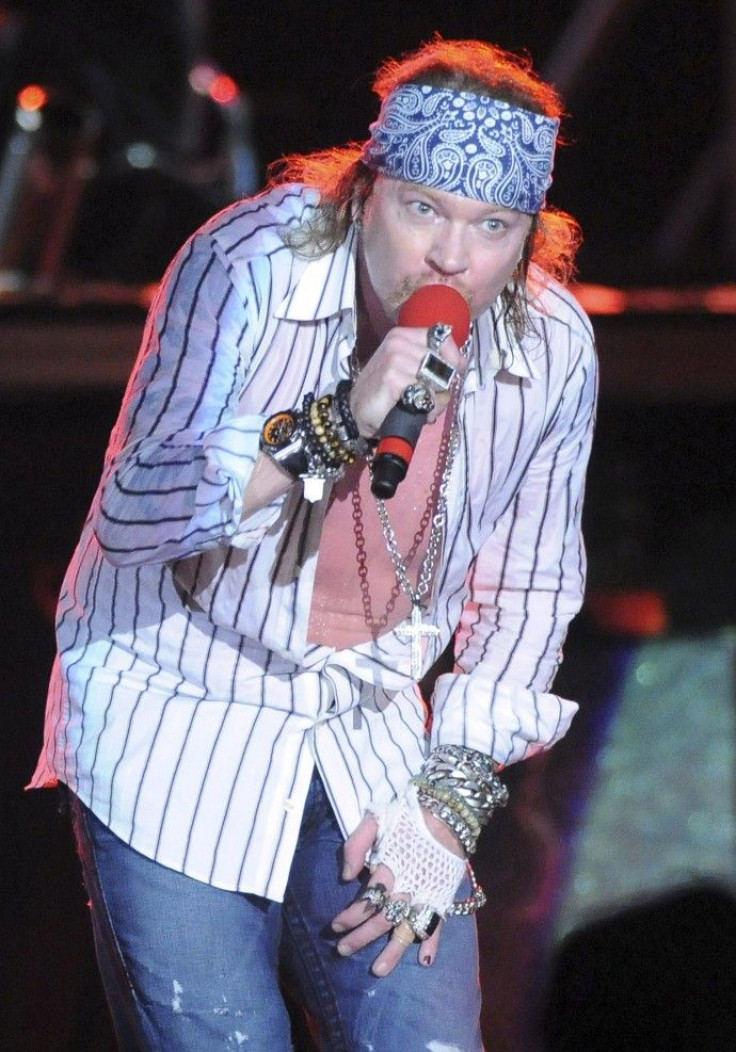 Guns N' Roses frontman Axl Rose in Australia for concert tour