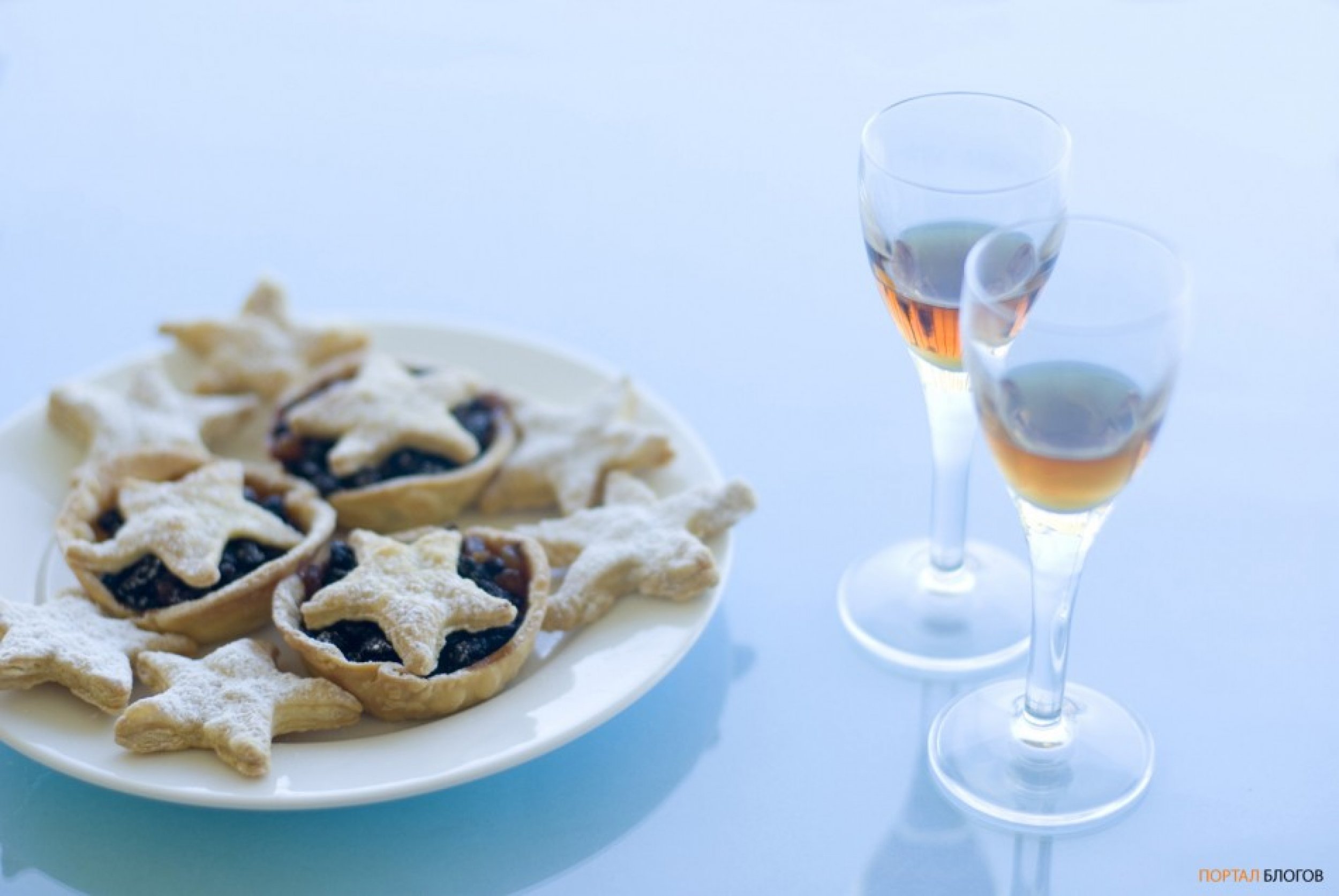 Australian and UK Santa Claus Sherry and Mince Pies