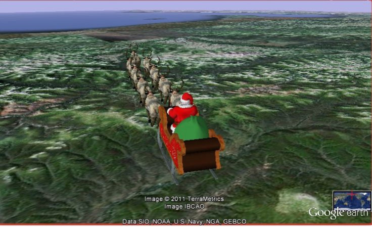 NORAD Santa Tracker 2011