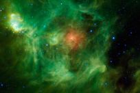 NASA releases image of &quot;Merry Christmas Wreath Nebula&quot; from 1000 light-years away