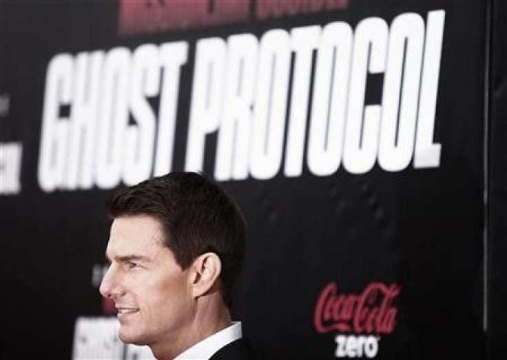 Cast member Tom Cruise arrives for the premiere of his film &#039;&#039;Mission: Impossible - Ghost Protocol&#039;&#039; in New York