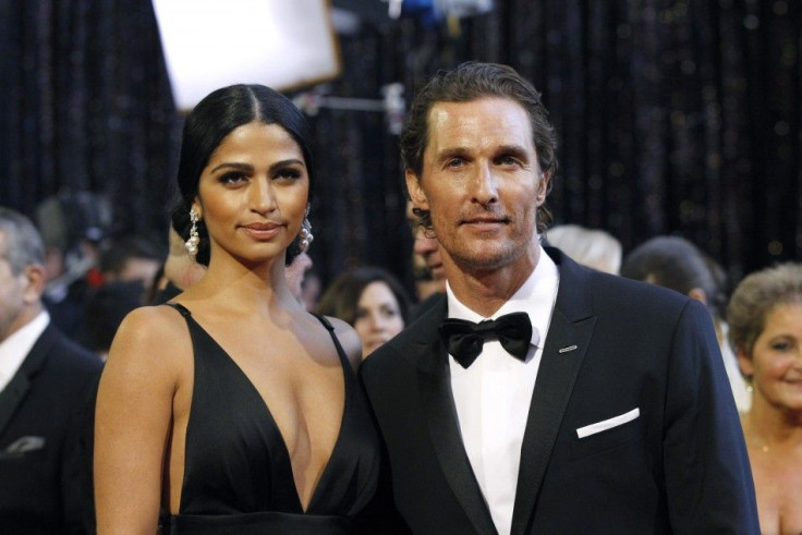 Actor Matthew McConaughey and his partner Camila Alves arrive at the 83rd Academy Awards in Hollywood